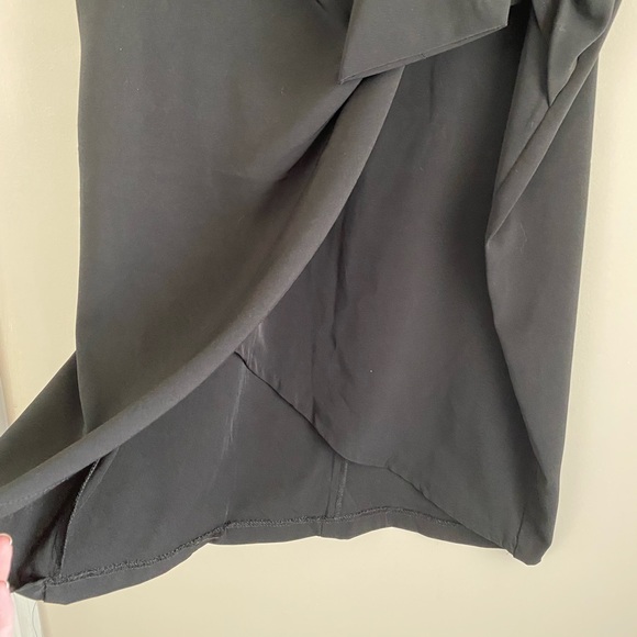NWT Black Pencil Skirt with Tie Detail - Picture 3 of 3